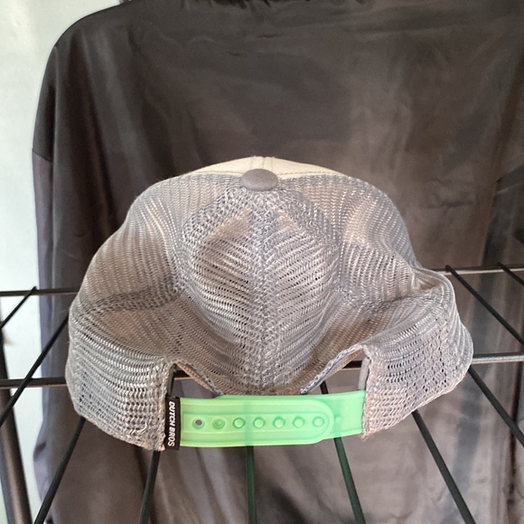 Grey and Green Dutch Bros Trucker Hat - Picture 2 of 2